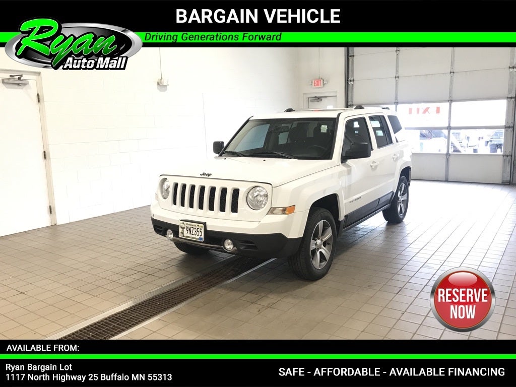 Used 2016 Jeep Patriot Latitude with VIN 1C4NJRFB4GD809035 for sale in Monticello, Minnesota