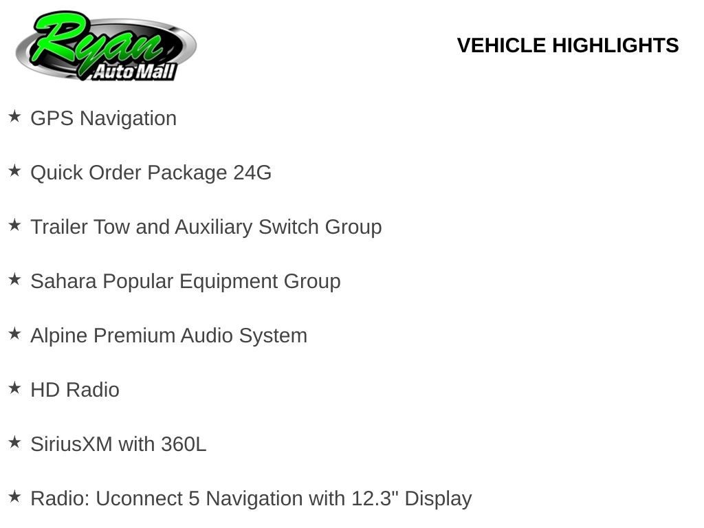 2026 Jeep Wrangler Sahara