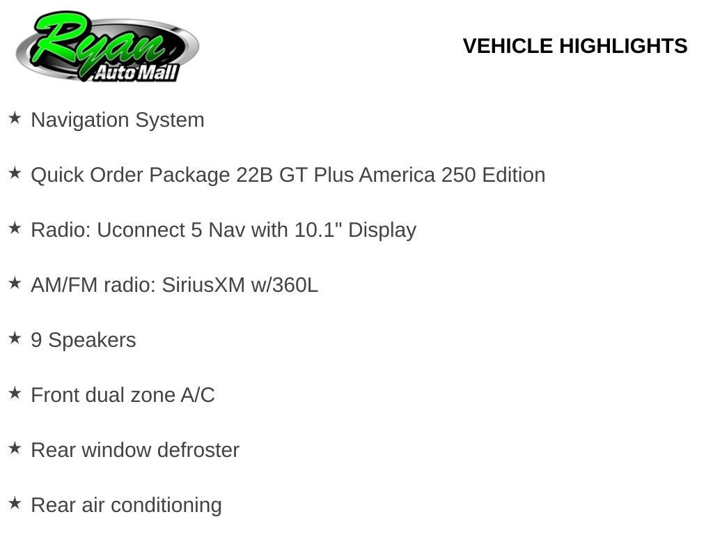 2026 Dodge Durango GT Plus America250 Edition