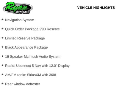 2026 Jeep Grand Wagoneer Limited Reserve