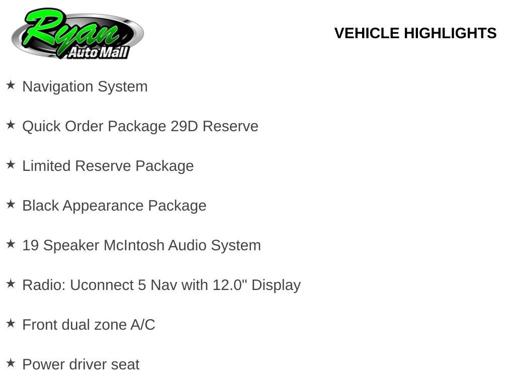 2026 Jeep Grand Wagoneer Limited Reserve