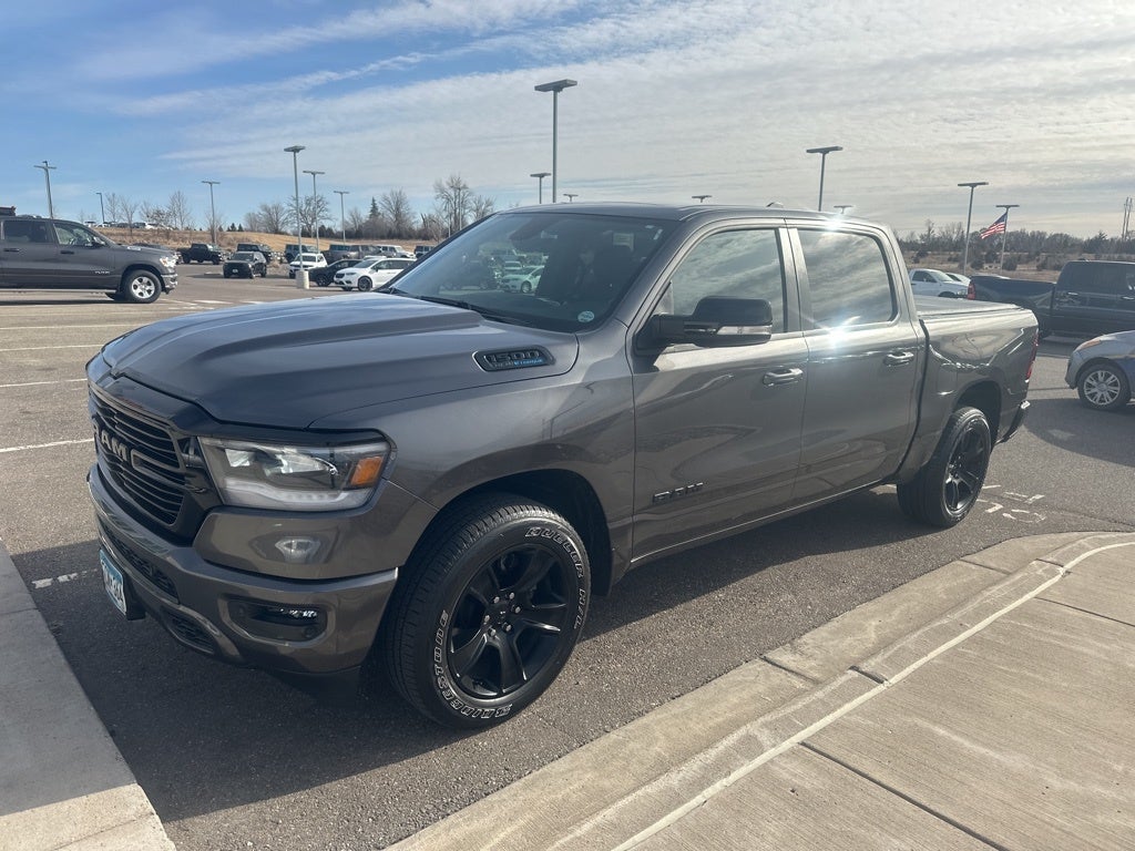 Used 2021 RAM Ram 1500 Pickup Big Horn/Lone Star with VIN 1C6SRFFT9MN590217 for sale in Monticello, Minnesota