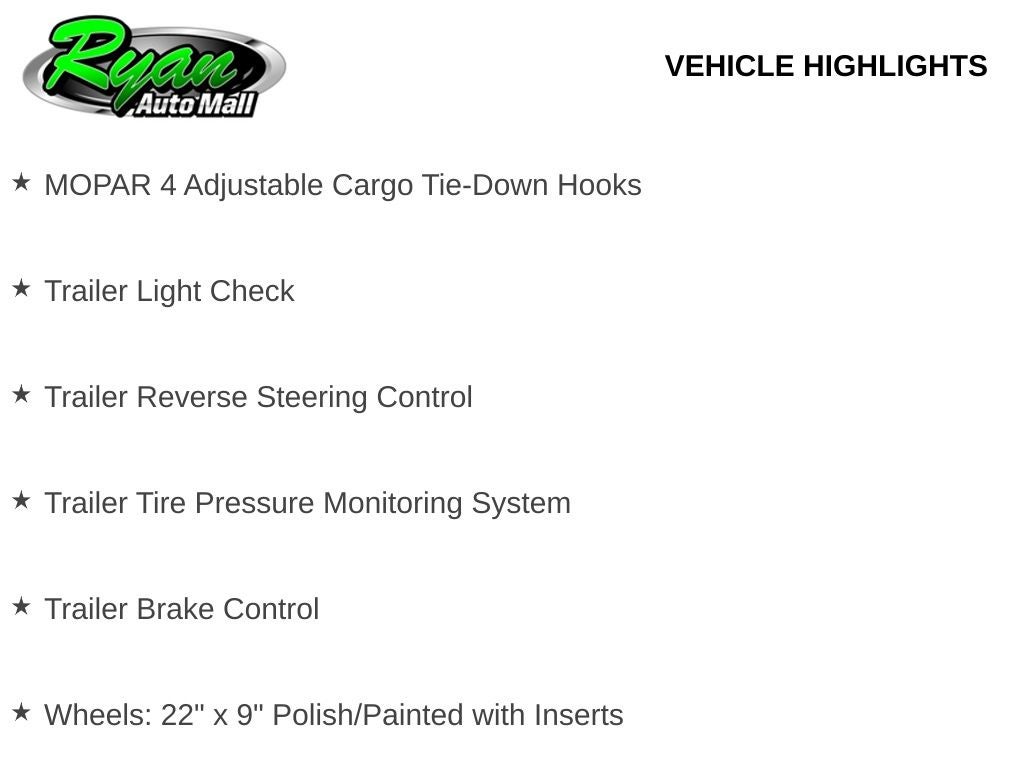2026 RAM 1500 Tungsten