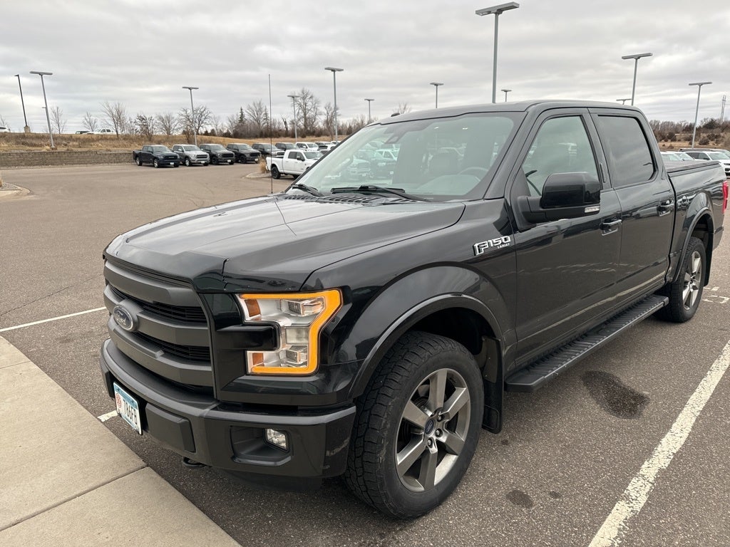 Used 2015 Ford F-150 Lariat with VIN 1FTEW1EF2FF2U6672 for sale in Monticello, Minnesota