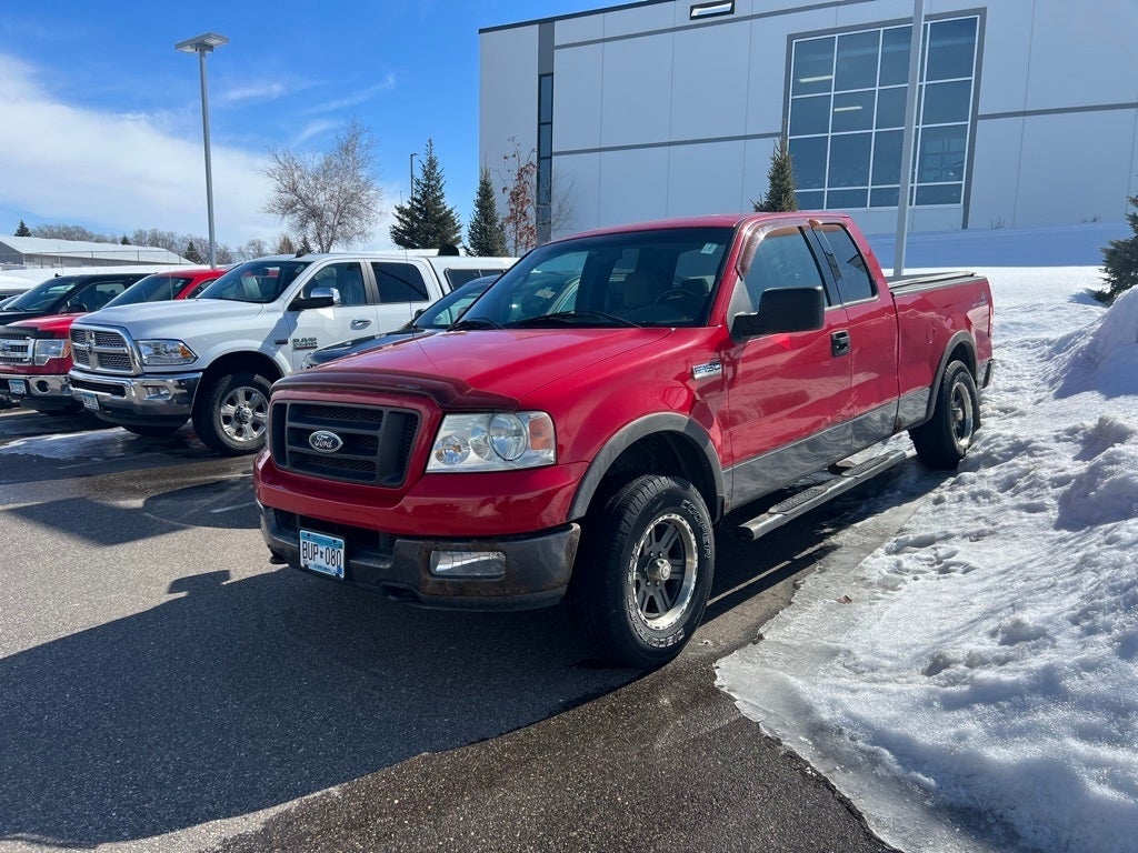 Used 2004 Ford F-150 Lariat with VIN 1FTPX14544NB24853 for sale in Monticello, Minnesota