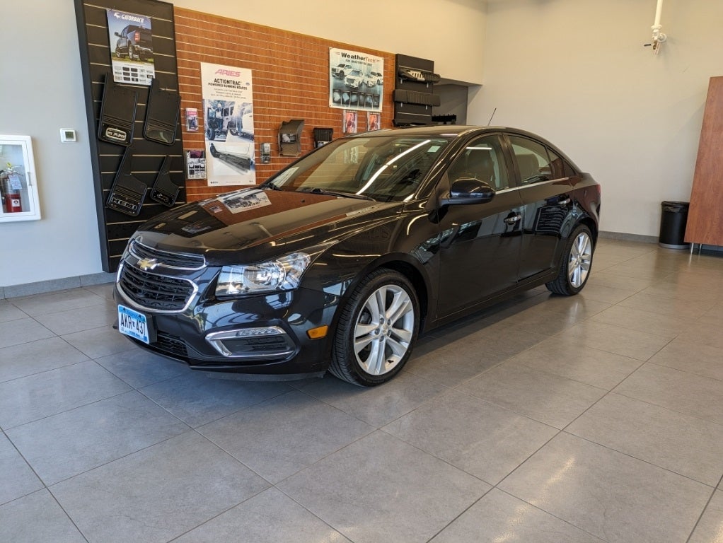 Used 2015 Chevrolet Cruze LTZ with VIN 1G1PG5SB1F7266934 for sale in Monticello, Minnesota