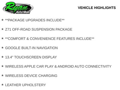 2025 Chevrolet Silverado 1500 LTZ