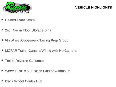 2026 RAM 3500 Big Horn