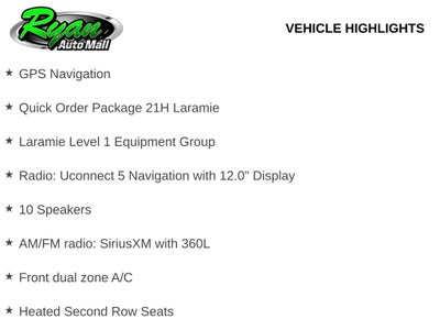 2026 RAM 1500 Laramie