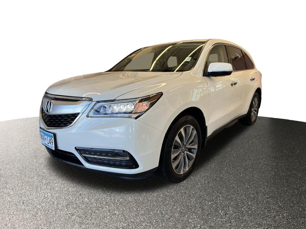 Used 2016 Acura MDX Technology & Entertainment Package with VIN 5FRYD4H65GB051365 for sale in Monticello, Minnesota