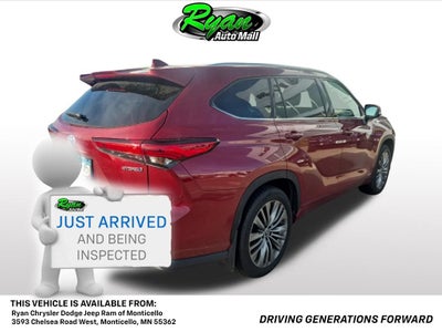 2020 Toyota Highlander Hybrid Platinum