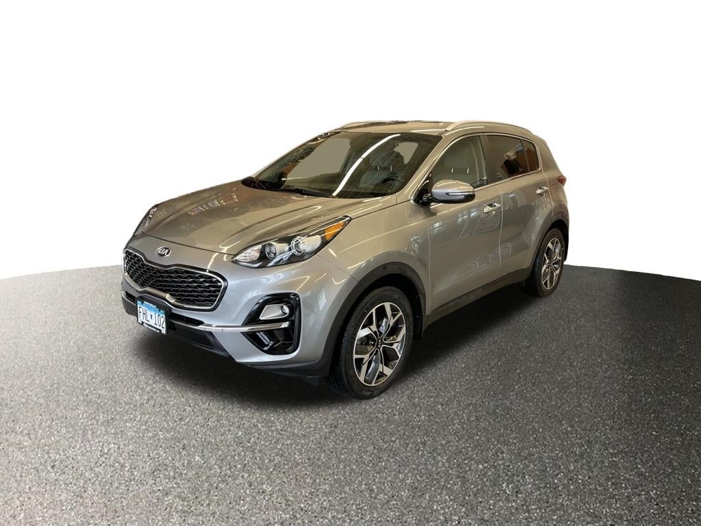 Used 2021 Kia Sportage EX with VIN KNDPNCAC5M7850245 for sale in Monticello, Minnesota
