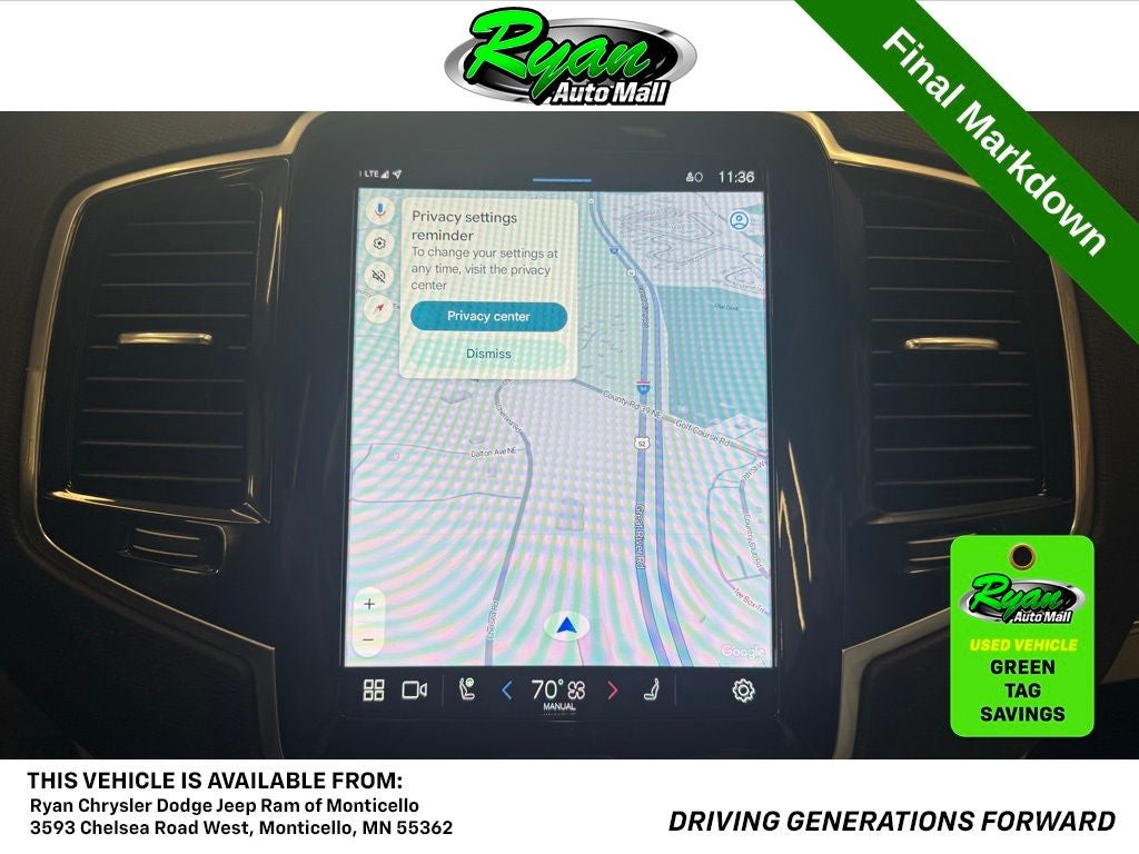 2023 Volvo XC90 Recharge Plug-In Hybrid T8 Plus Bright Theme 7 Passenger