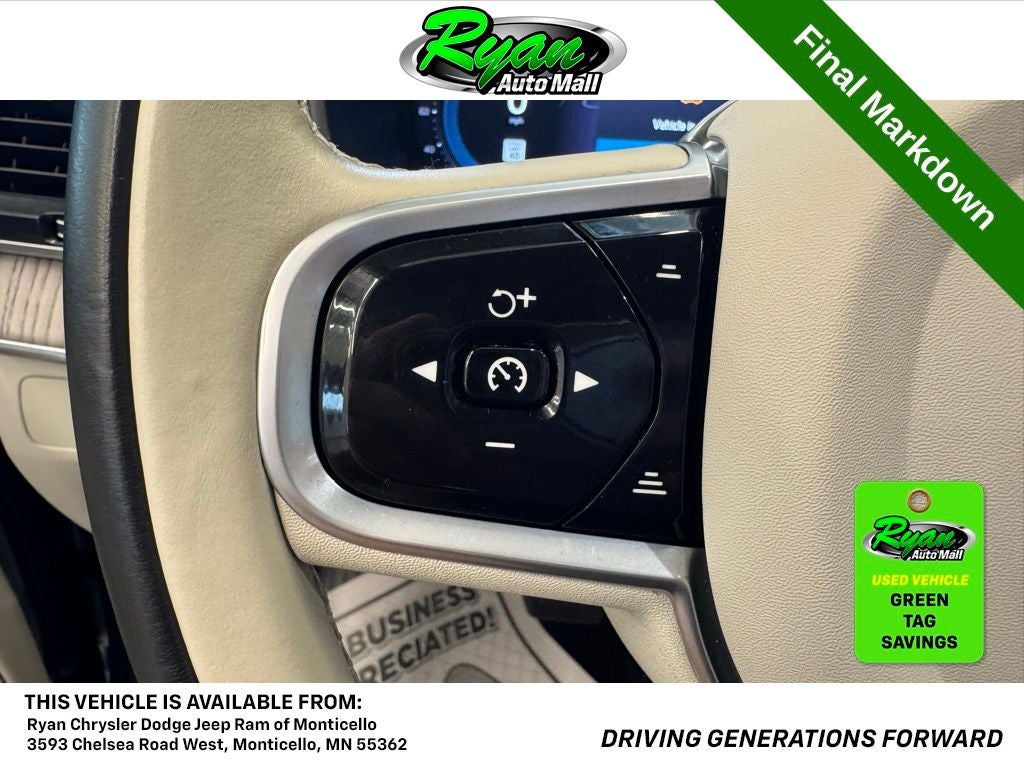 2023 Volvo XC90 Recharge Plug-In Hybrid T8 Plus Bright Theme 7 Passenger