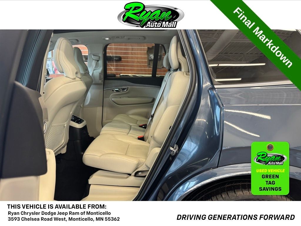 2023 Volvo XC90 Recharge Plug-In Hybrid T8 Plus Bright Theme 7 Passenger