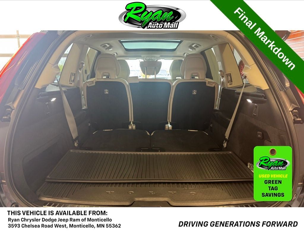 2023 Volvo XC90 Recharge Plug-In Hybrid T8 Plus Bright Theme 7 Passenger
