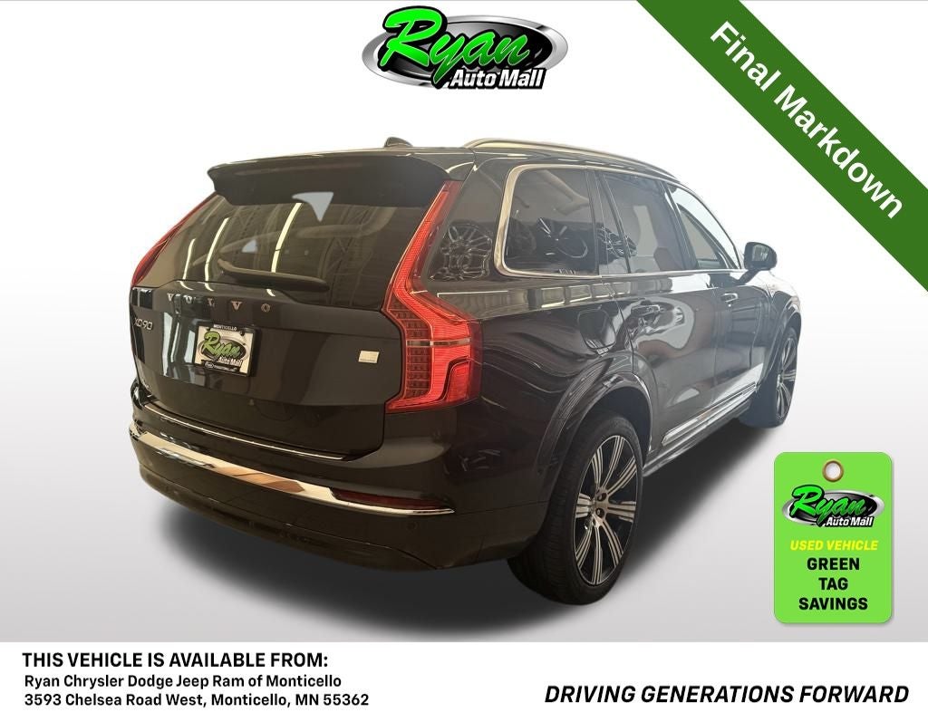 2023 Volvo XC90 Recharge Plug-In Hybrid T8 Plus Bright Theme 7 Passenger