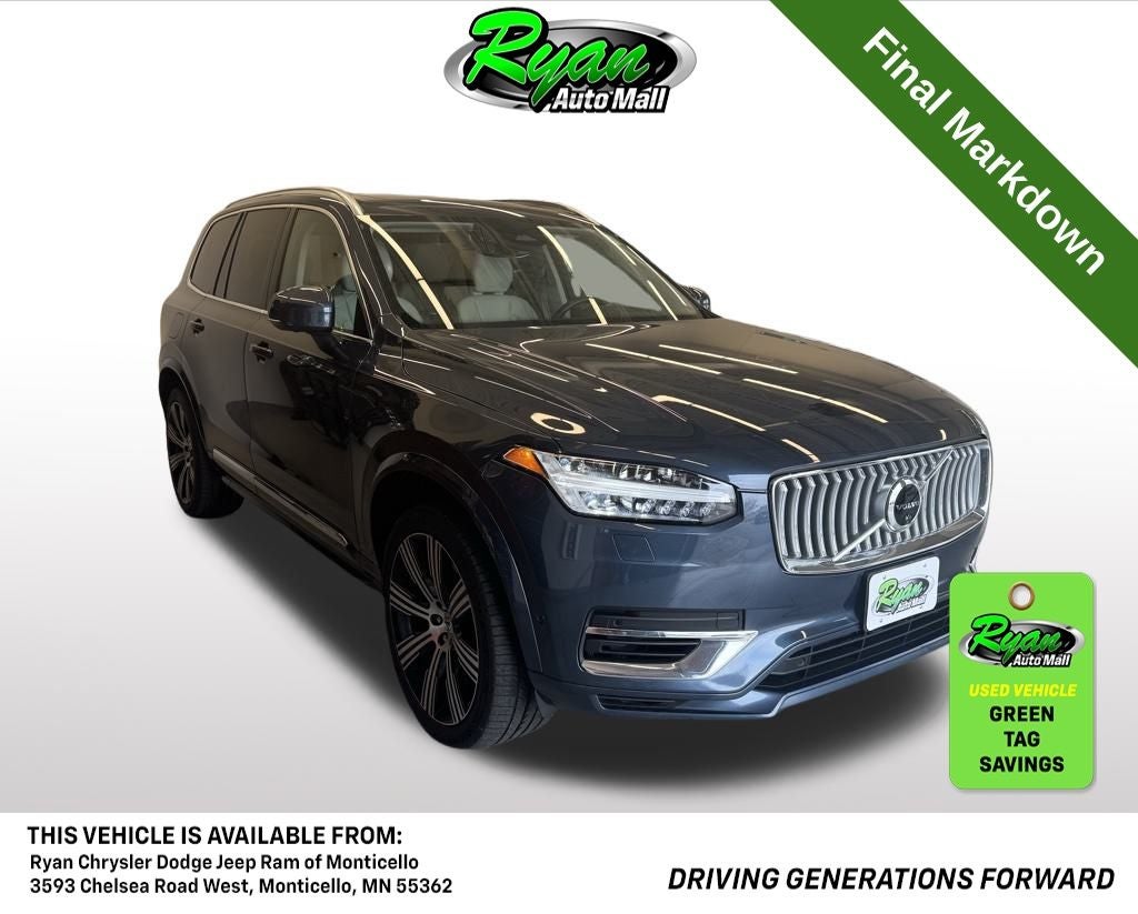 2023 Volvo XC90 Recharge Plug-In Hybrid T8 Plus Bright Theme 7 Passenger
