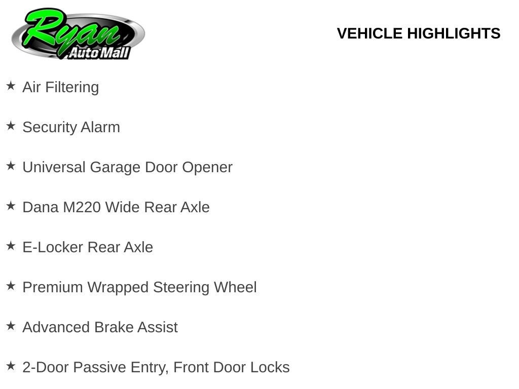 2026 Jeep Wrangler Willys