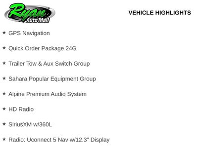 2026 Jeep Wrangler Sahara