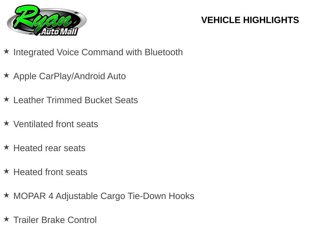 2026 RAM 1500 Laramie