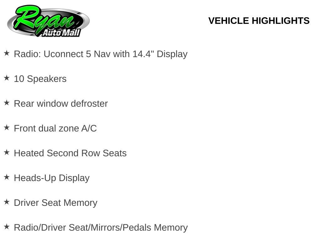 2026 RAM 1500 RHO