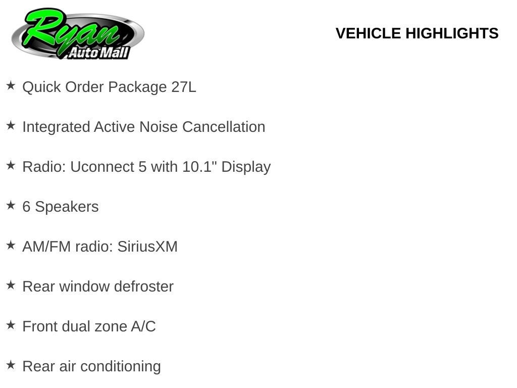 2026 Chrysler Pacifica Select