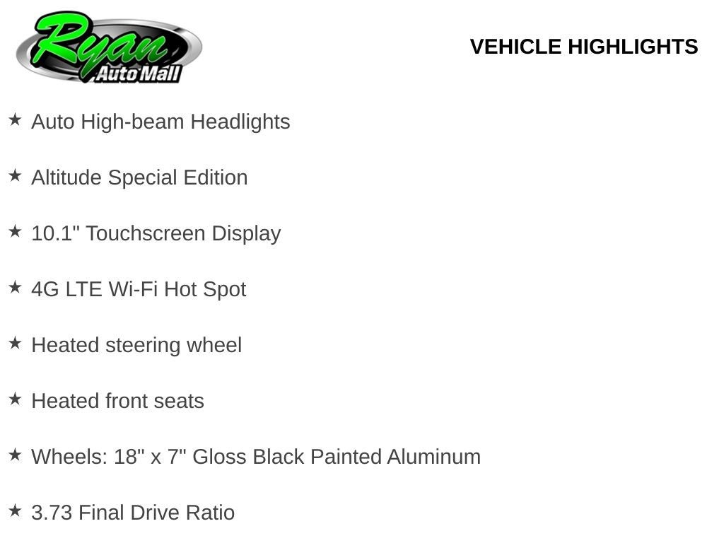 2026 Jeep Compass Altitude Special Edition