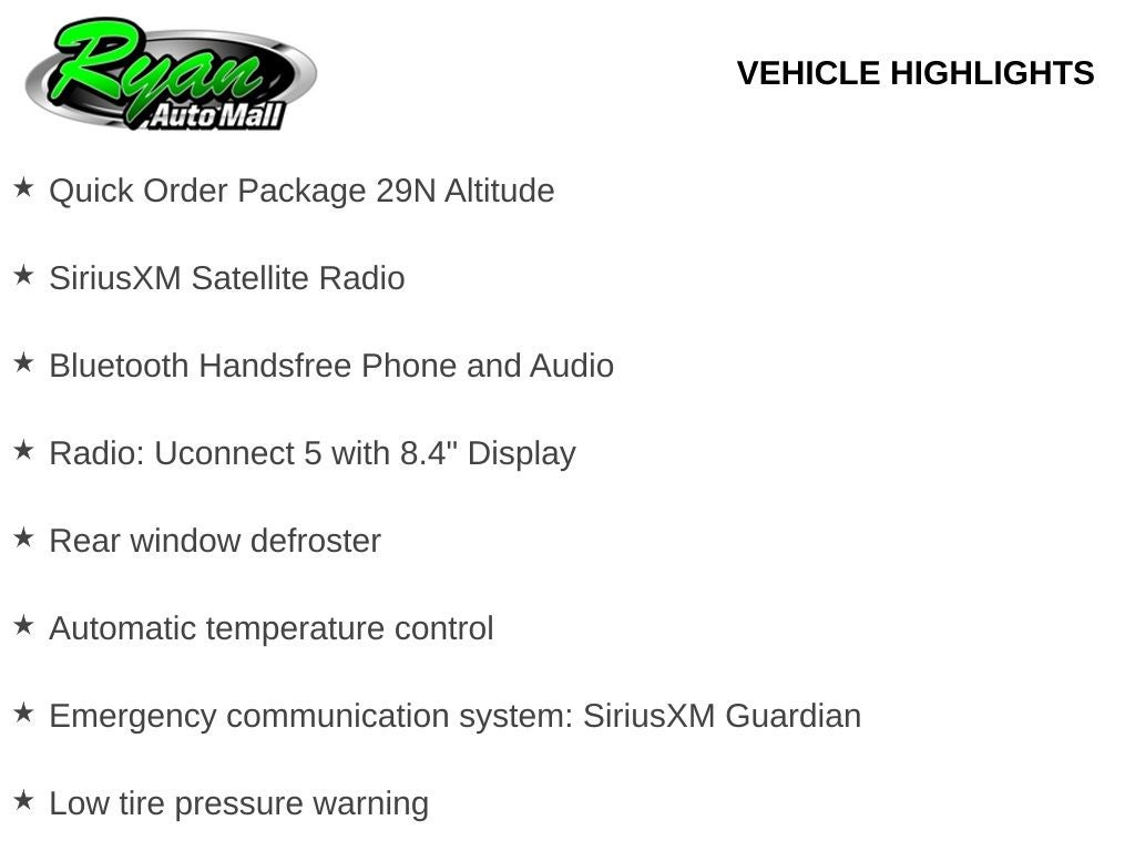 2026 Jeep Compass Latitude Altitude