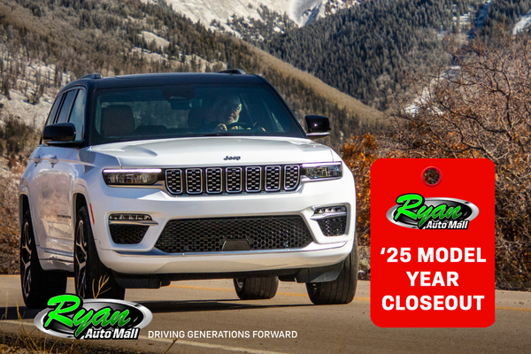 2025 Model Year Closeout