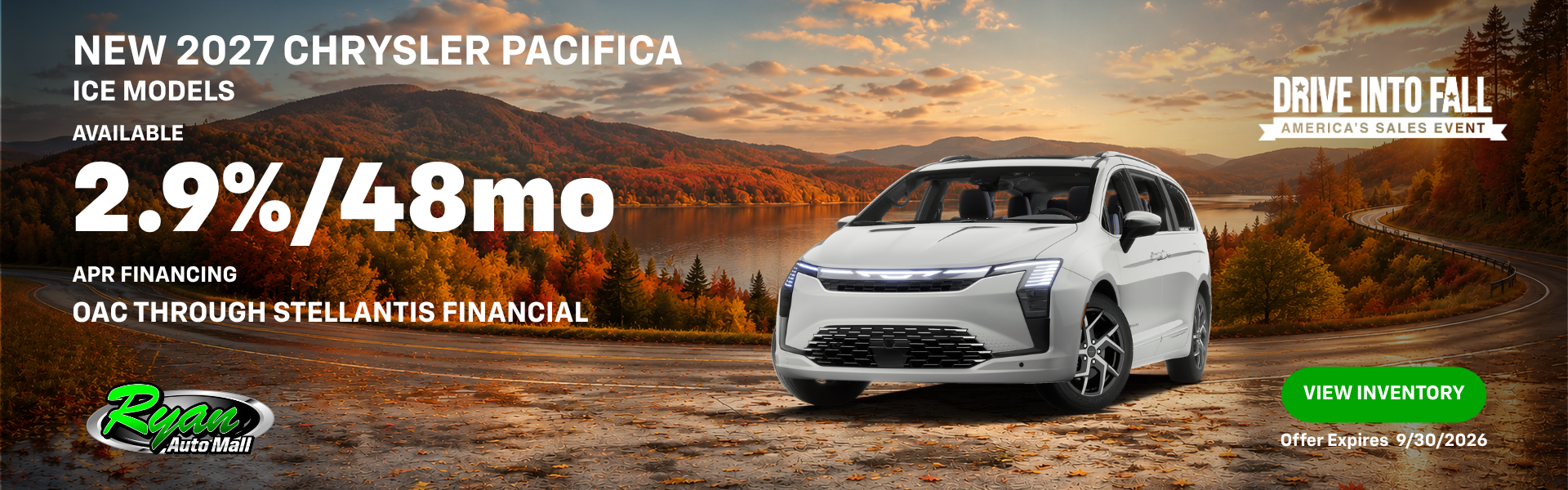 Ryan Auto Mall’s New Chrysler Select Inventory