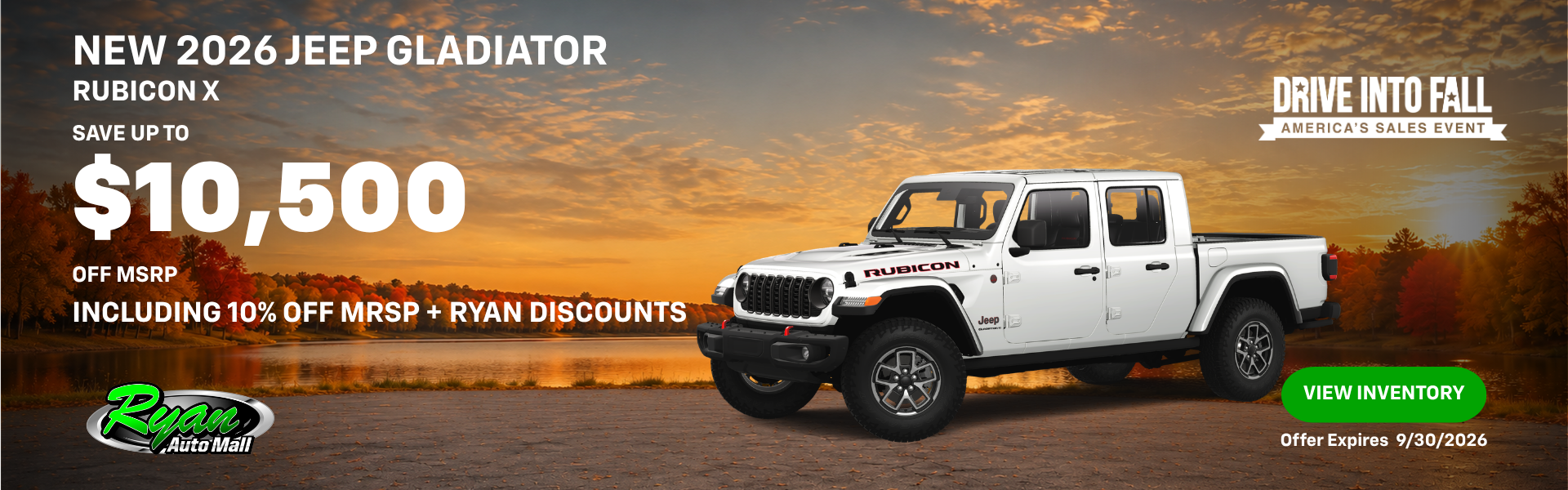 Ryan Auto Mall's Jeep Gladiator Inventory