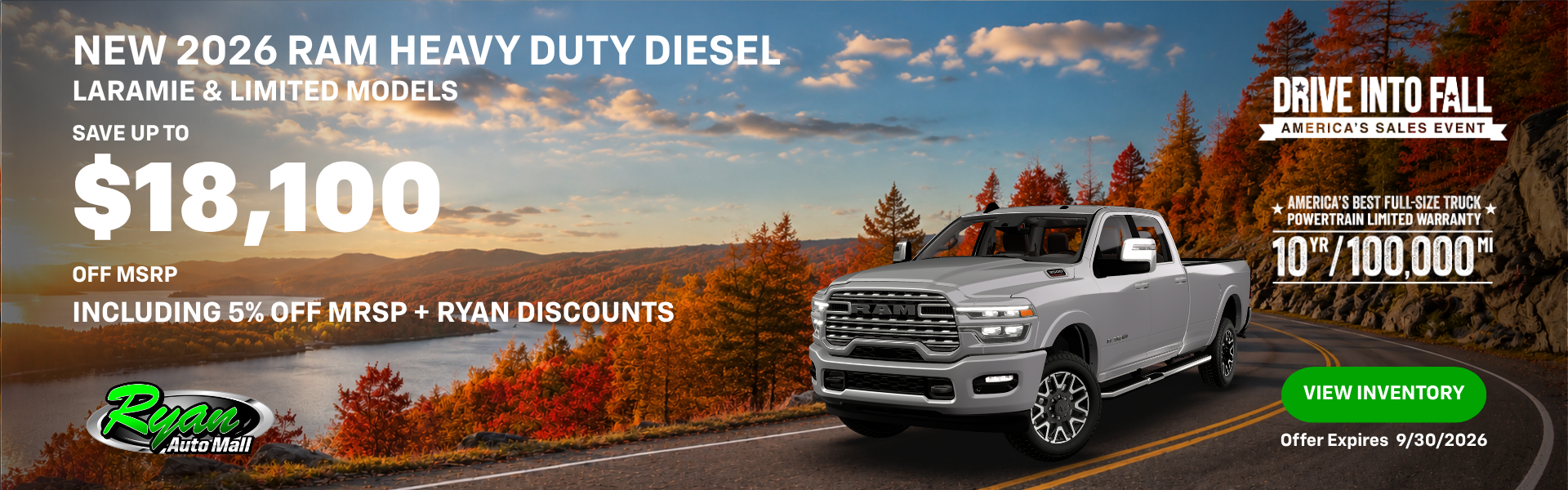 Ryan Auto Mall’s New Commercial Inventory