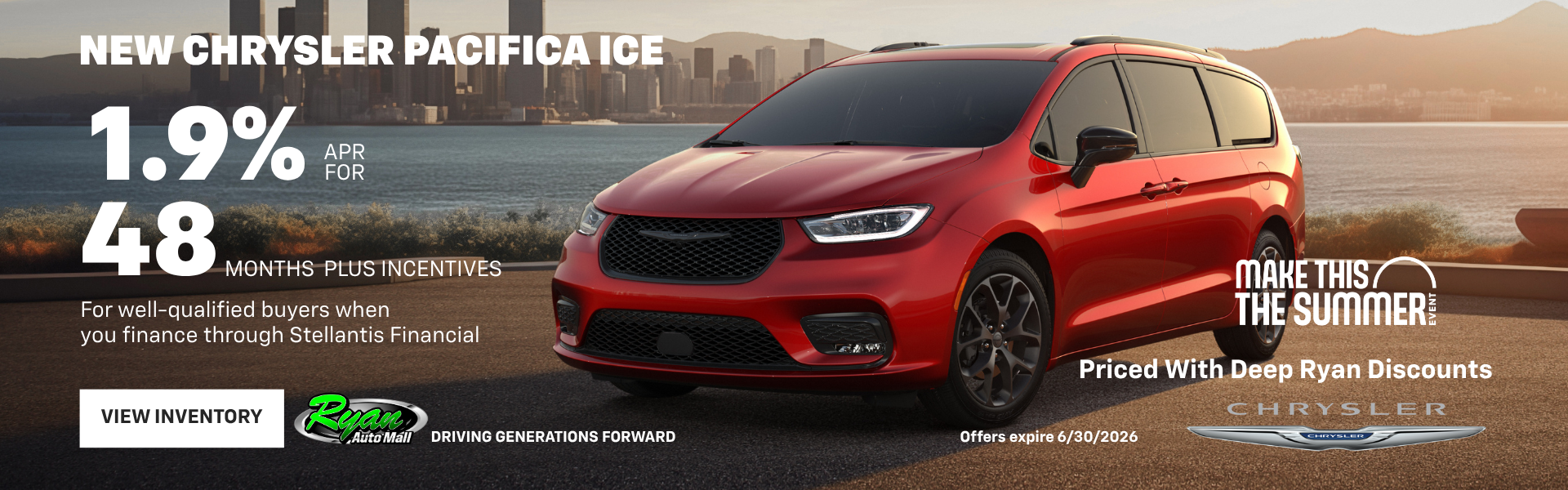 Ryan Auto Mall’s New Chrysler Inventory