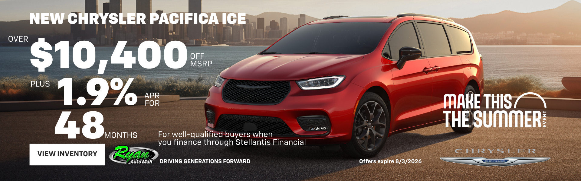Ryan Auto Mall’s New Chrysler Select Inventory