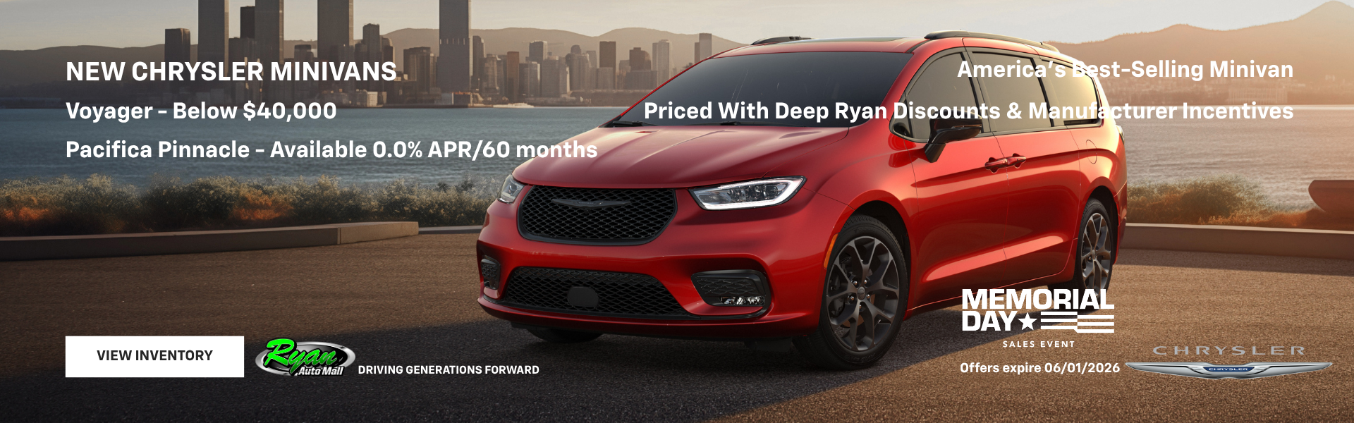 Ryan Auto Mall’s New Chrysler Inventory