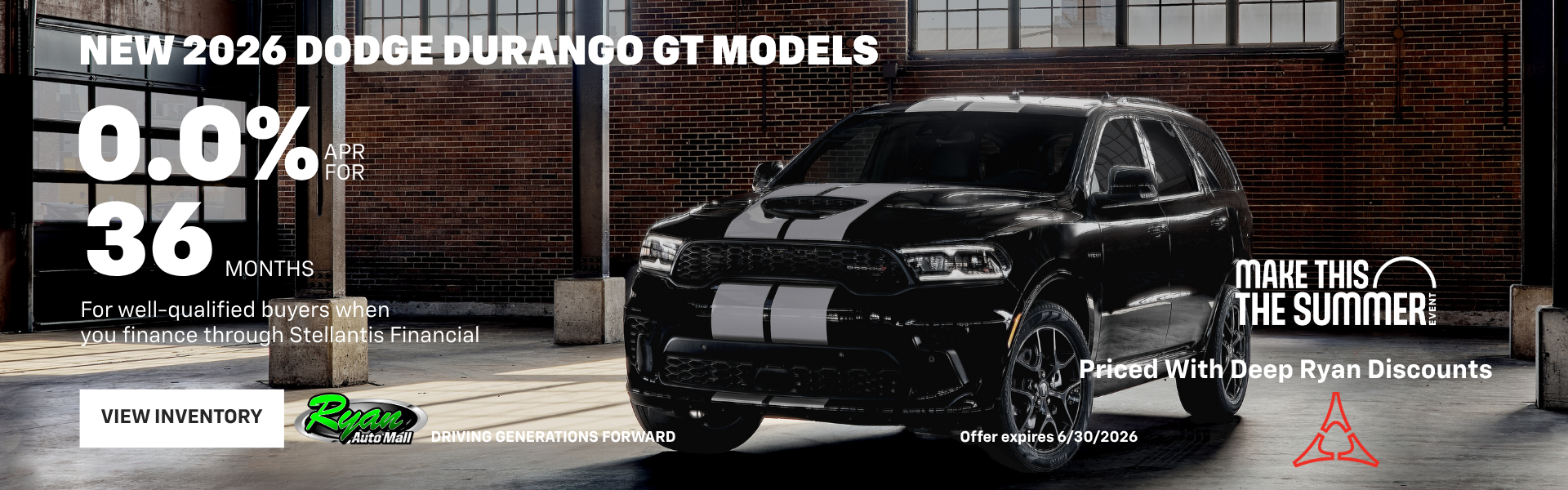 Ryan Auto Mall’s New Dodge Inventory