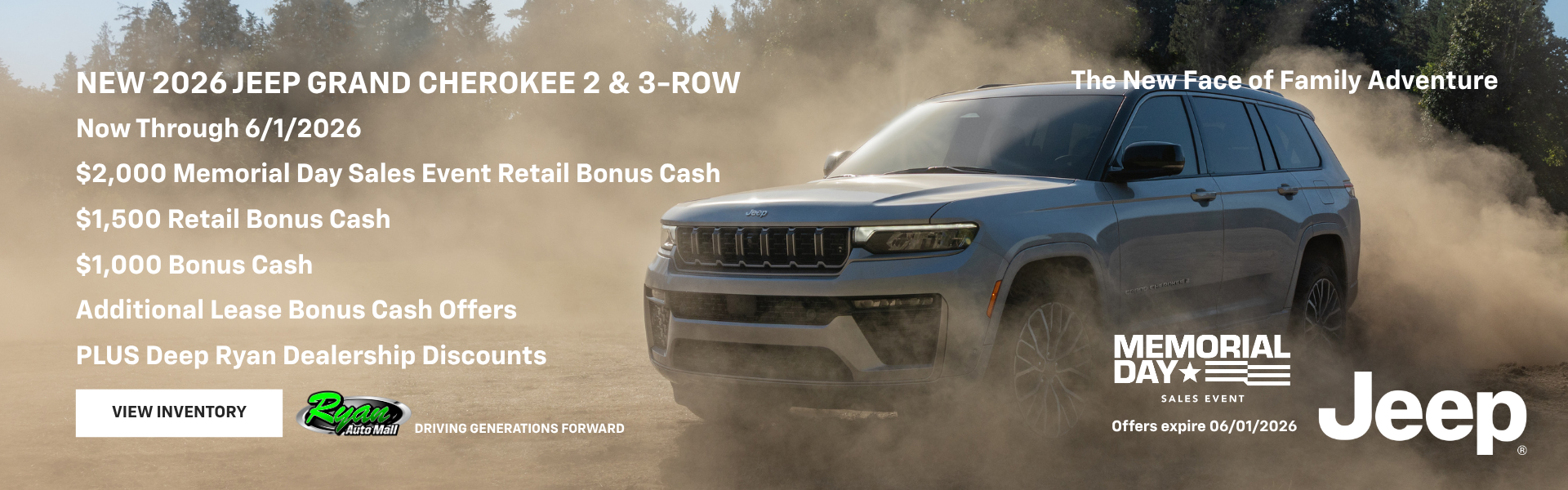 Jeep Grand Cherokee Offer