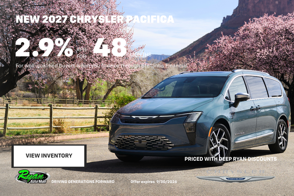 Ryan Auto Mall’s New Chrysler Select Inventory