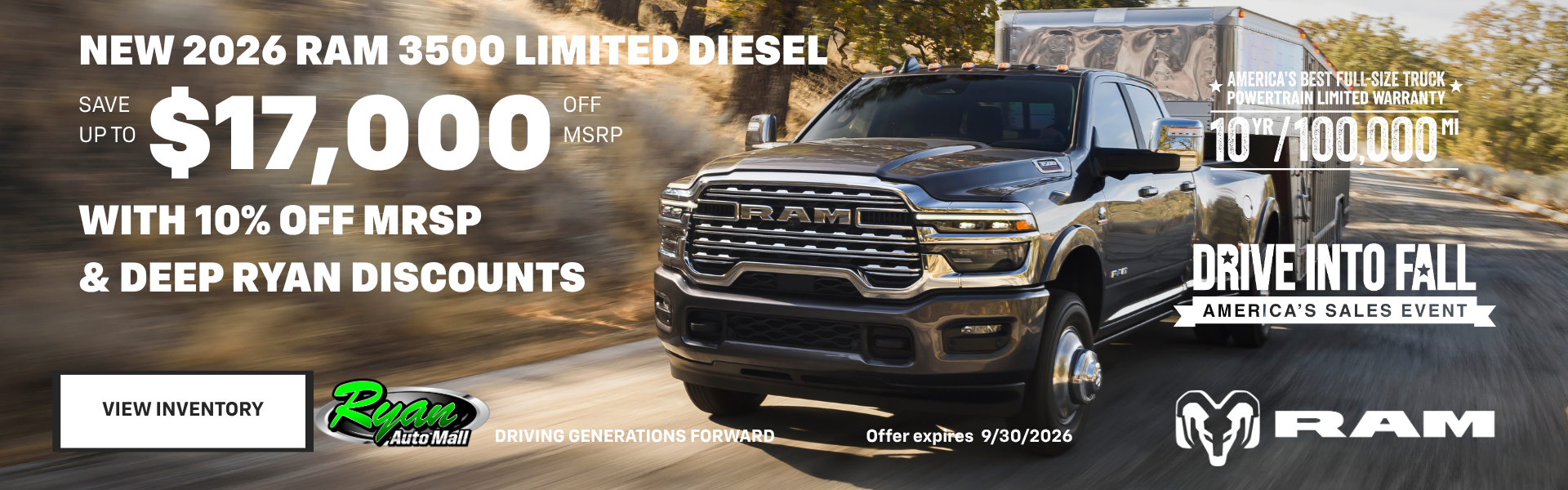Ryan Auto Mall’s New Commercial Inventory