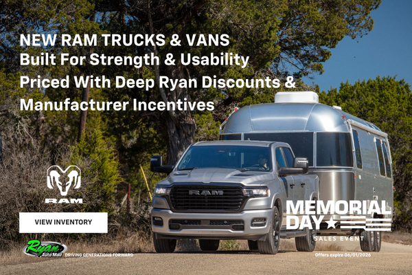 Ryan Auto Mall’s New Ram Inventory