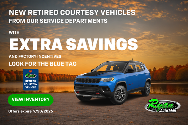 Ryan Auto Mall’s Retired Service Vehicle Inventory